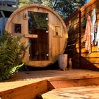 Redwood Outdoors 6-person Barrel Sauna